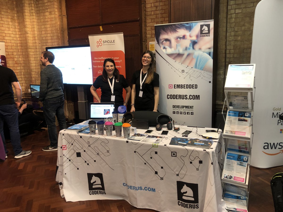 CoderusDirector's tweet photo. Great to be at #Dev_East19 today, with the @Coderus team, really pleased to see this event happening here in #Ipswich, and look forward to sponsoring this again. Great work @Dev_East team. https://t.co/9ogX4CRAqa