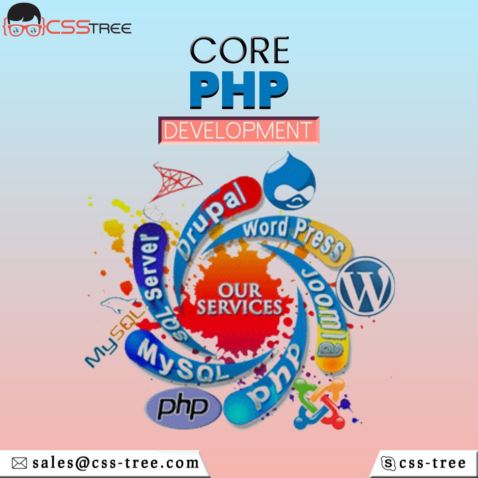 tree_css's tweet image. Looking for dependable #PHP_Development_Services? As a #web_development_company, We are serving core PHP services to the clients around the globe with 100% functional and dynamic core PHP development and web application. Hire our PHP developers now!