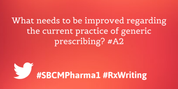 medpharmaguy's tweet photo. #SBCMPharma1 #RxWriting #A2 https://t.co/bBOcC1OcK7
