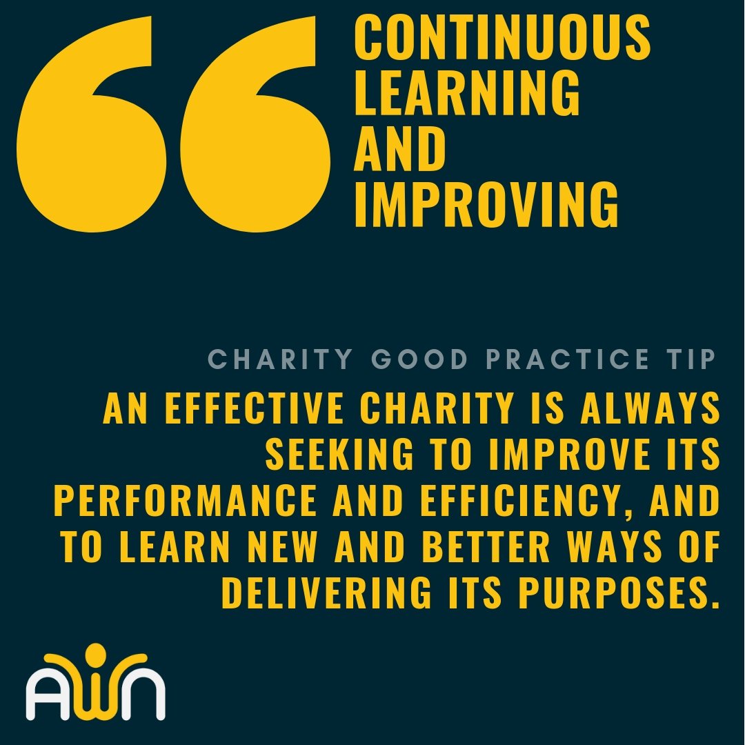 AWN_org's tweet photo. An effective charity is always learning and improving.
#funding #fundraisingideas #fundraisers #nonprofitlife #socent #charity #causes #nonprofit #goodcause #fundraise #helpfultips #tips #helpfulthreads https://t.co/5SPsOpxi28