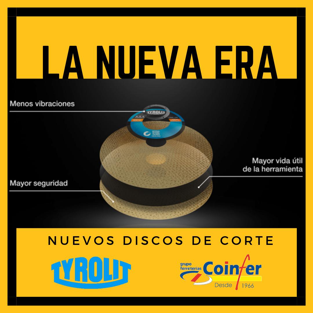 #Innovar es el camino para destacar entre la #competencia. <a href="/tyrolitgroup/">TYROLIT Group</a> crea #discosdecorte mejores que los del mercado. En ferreterías <a href="/Coinfer_1966/">Coinfer</a> vendemos lo mejor.
Mira en nuestro post lo último de Tyrolit goo.gl/7mXS3Q