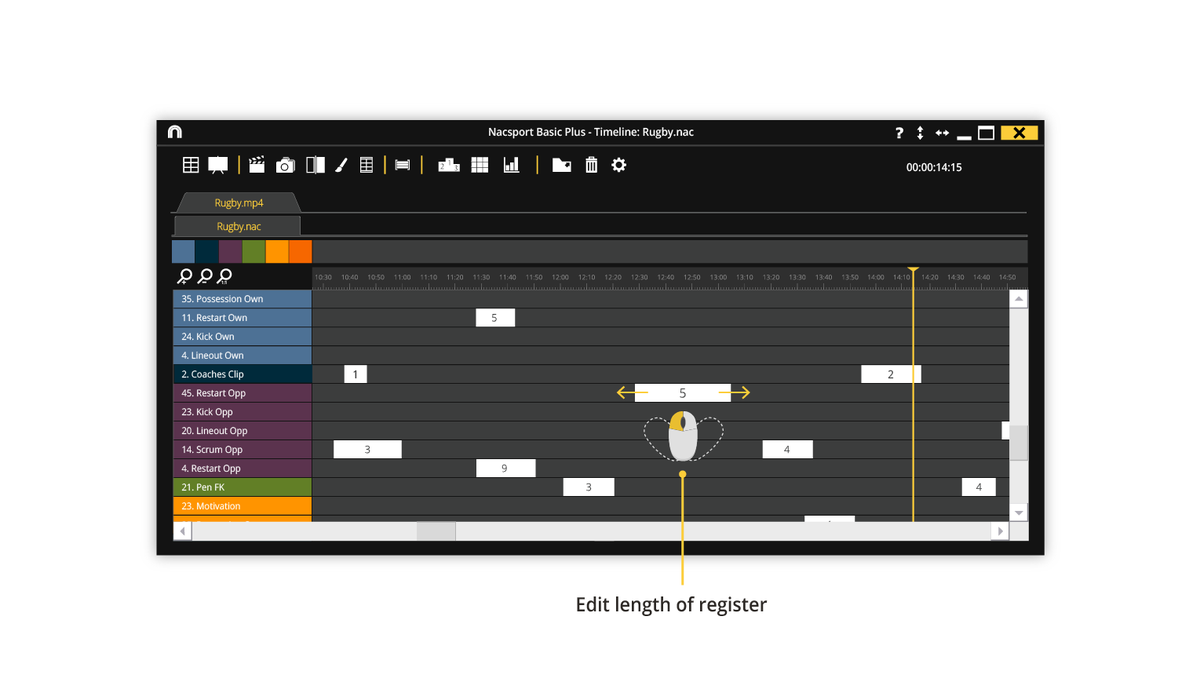 DanSupportAP's tweet photo. Adjust the length of your clips after having registered them in @Nacsport with this handy tutorial https://t.co/6evI6AKPzG #DansTips #support https://t.co/A8tKcUVfht
