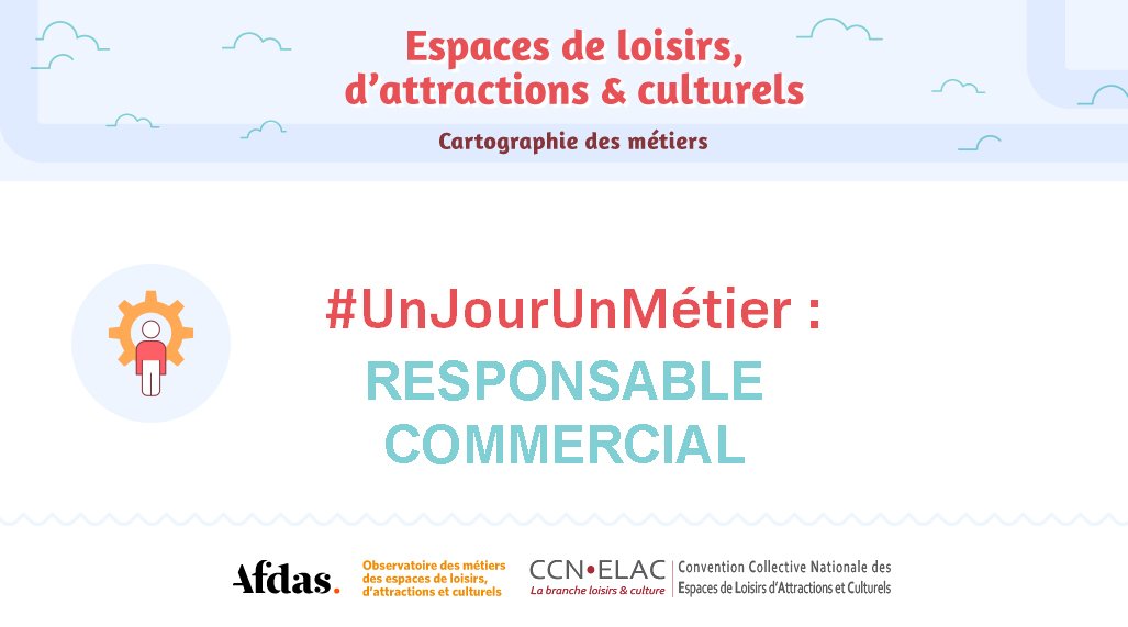 snelac's tweet photo. #UnJourUnMétier
Découvrez les métiers de la branche #Loisirs et #Culture !
Aujourd'hui : Responsable commercial !
Avec l'@Afdas
#Emploi #Profession #Métier #ResponsableCommercial
https://t.co/4DcTsqaqOp https://t.co/Rs7Hcc6VbE