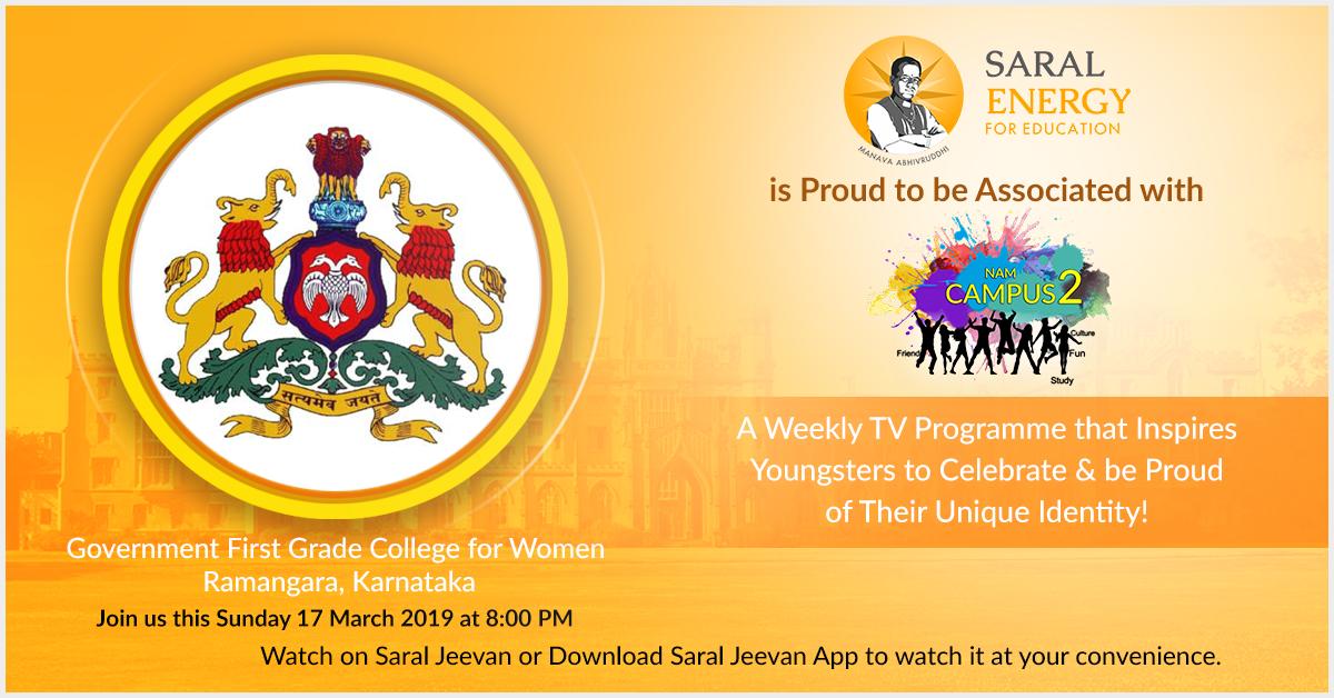 SaralEducations's tweet photo. Saral Energy For Education is Proud to be Associated with NAM CAMPUS 2. A Weekly TV Programme that inspires Youngsters to Celebrate &amp; be Proud of their Unique Identity! 
To Know more, visit https://t.co/1PLTgdDuY2  
#saralenergyforeducation #youngsters #EducationForEnlightenment https://t.co/hRMGhFn6aF