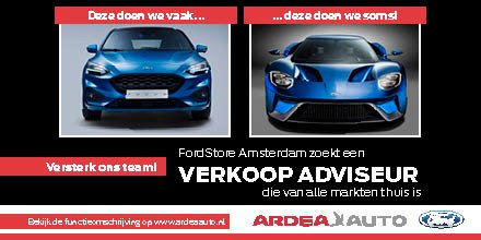 Voor onze FordStore vestiging in Amsterdam zijn wij op zoek naar een ambitieuze fulltime Verkoopadviseur. 

werkenbijstern.nl/vacatures/1263…

Ardea Auto B.V. maakt deel uit van Stern Groep N.V.