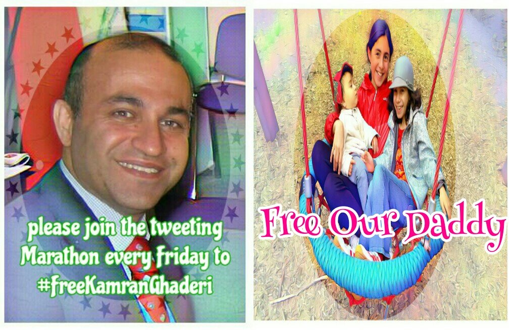 FreekamranG's tweet photo. For 1169 days in Iran, far away from his family!
Please #StandUp4HumanRights
and help to end this injustice!

#FreeKamranGhaderi

#EnforceTheResolution
@FedericaMog
 #HRC40 #UNHRC #UN #EU 
@antonioguterres
 
@JavaidRehman https://t.co/WnuZHQrCjj
