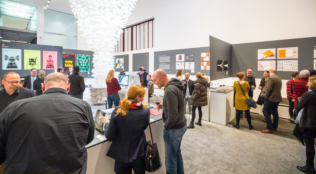 reddot's tweet photo. Our exhibition „Creative Exchange”, presenting great #communicationdesign, was opened yesterday at the #reddotdesignmuseum. Read more: https://t.co/qty2JqqP9p https://t.co/6y1BzeAMDW