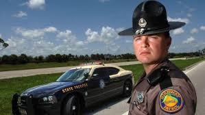 Florida Highway Patrol officers are securing some Palm Beach County schools
