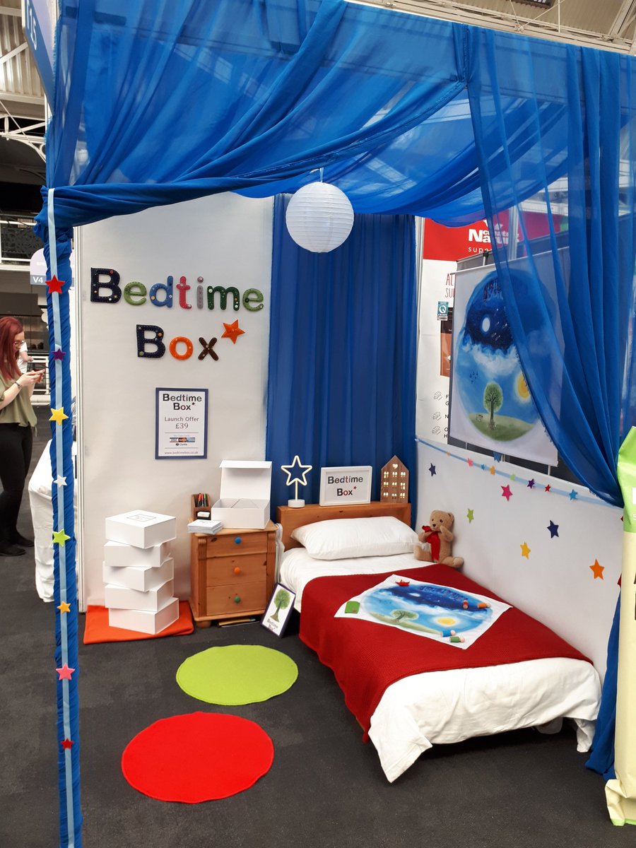 BedtimeBox's tweet image. Bedtime Box is making it's launch at the business design centre in London today... come and see us at stand T15 for your special launch offer...