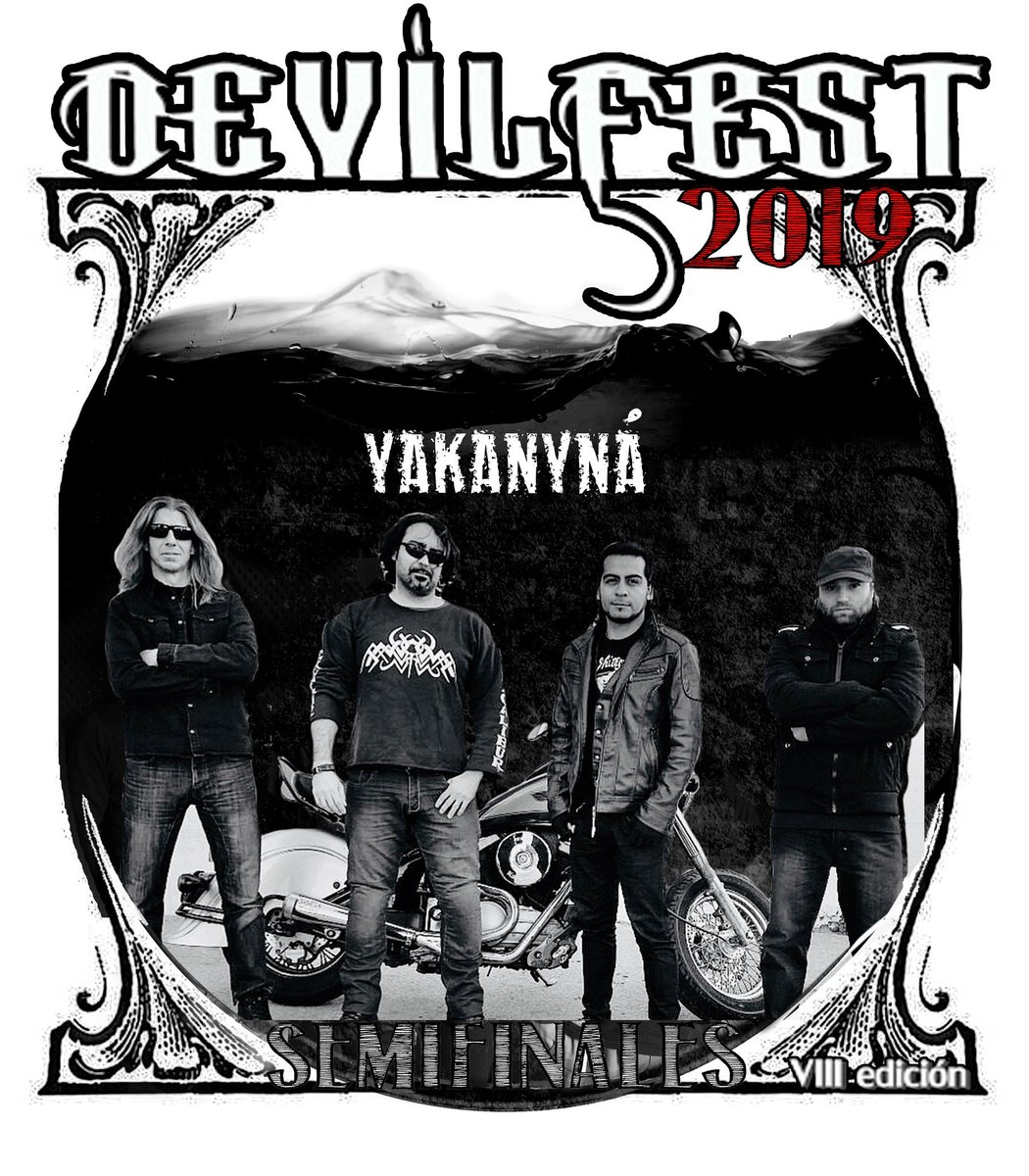 🐏 🔥Presentación Bandas #DevilFest19 🔥 
<a href="/YAKANYNA1/">YAKANYNÁ</a> - Segunda Semifinal - Viernes 15 de Marzo 
Semifinales DevilFest 2019 

#DevilFest19 #molletdelvallès #festivaldemetal #metalmusic #metaldelvallès #barcelona #metalevent #semifinales2019 #presentacióndebanda 

Diseño: @locrart