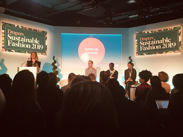 Zalando_Press's tweet photo. “From tree-hugging to future strategy: #sustainability has arrived right at the business center of the #fashion industry”, says Jade Buddenberg, Senior Manager Corporate Responsibility @Drapers Sustainable Fashion Conference in London. #zalando https://t.co/b1Bcv8NVZ9