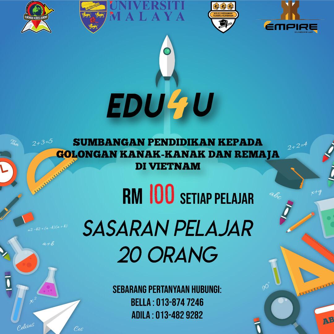 Do help the needy !!
Kindly contact the number below 

Please help spread this, TQ😊😊

#UniversityMalaya #KAB #Sumbangan #Ambang #Ramadhan #Education #KanakKanak #Remaja #Vietnam