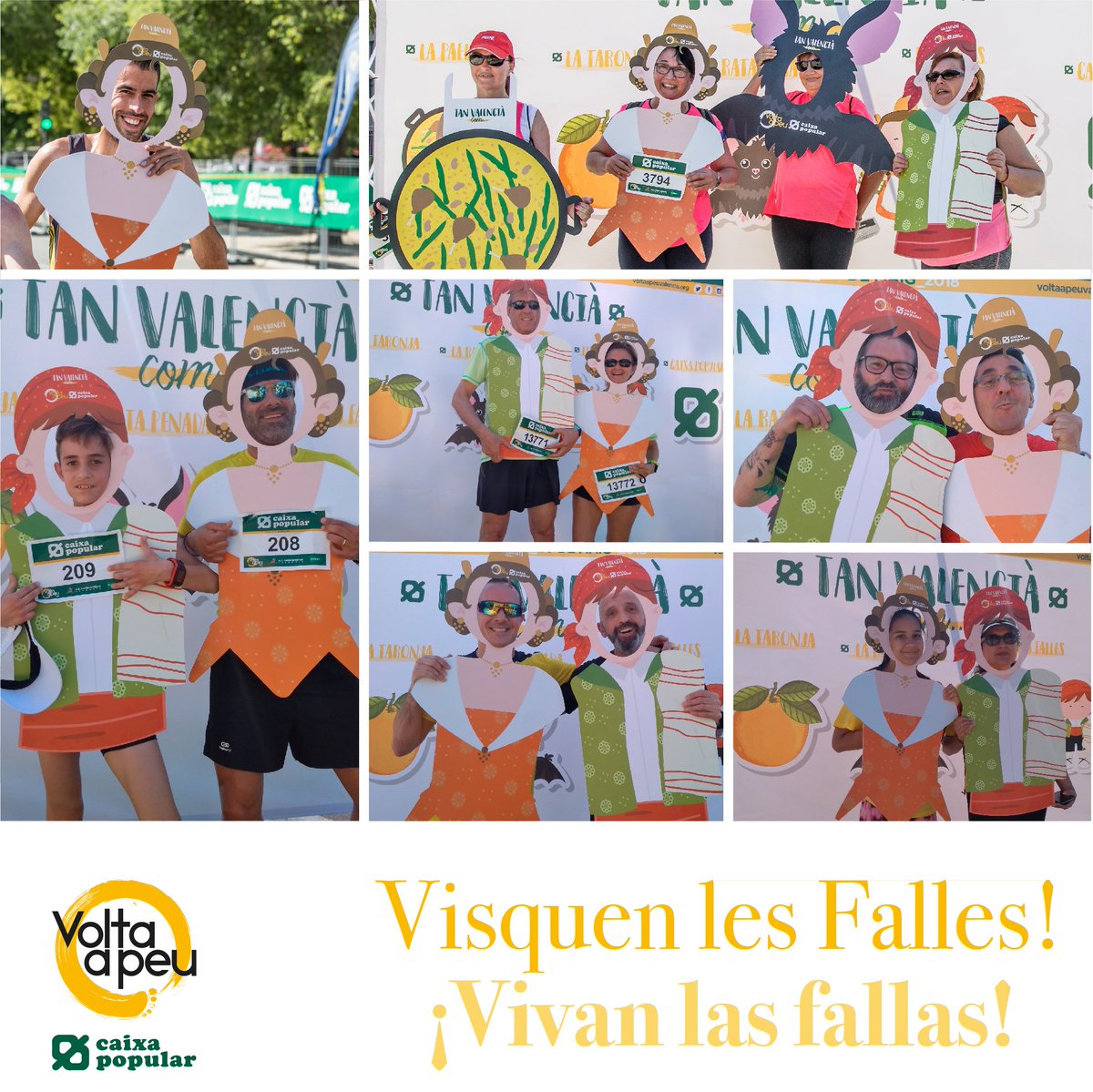 Voltaapeu's tweet photo. Existeix un altre esdeveniment #TanValenciàCom la #VoltaAPeu? Clar que sí! I va estar ben present en l'edició de 2018 🔥😜 #BonesFalles

¿Existe otro acontecimiento #TanValencianoComo nuestra carrera? ¡Claro que sí! Y estuvo muy presente en la última edición 🔥😜 #FelicesFallas https://t.co/YGtwqqKmzm