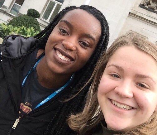 UoS Arts Ambassadors Jennifer and Molly