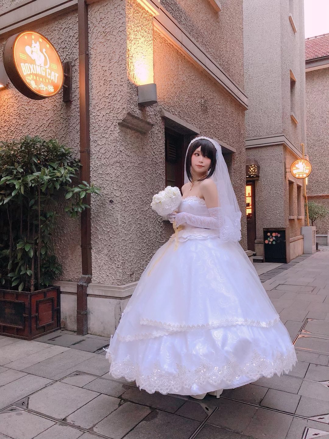 画像,狂三のウェディングドレスのコスプレもしました💍#デート・ア・ライブ #時崎狂三 https://t.co/Aj0z7ATstF…