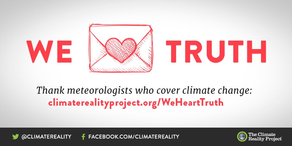 ClimateReality's tweet photo. We think it’s time to give a high-five ✋to the local meteorologists spreading the truth about climate change https://t.co/KJnE3QOCH2 https://t.co/iOajXOG2uN