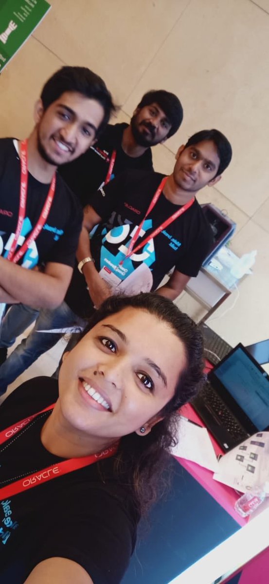 _arunkumarad's tweet image. Medisquad #OracleCode #CoolestCoder #Oracle_India 😊