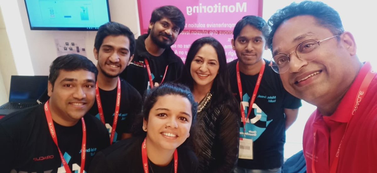 _arunkumarad's tweet image. Medisquad #OracleCode #CoolestCoder #Oracle_India 😊