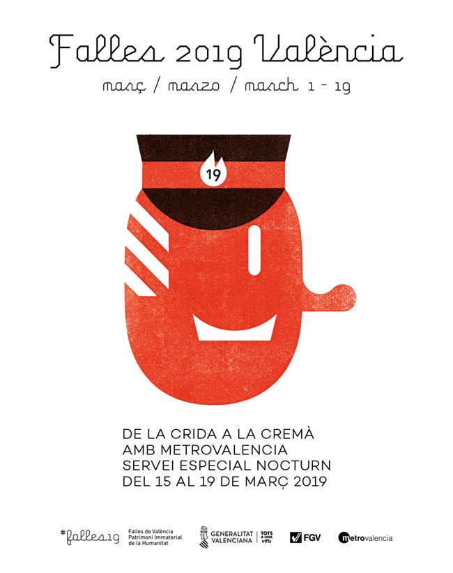 metrovalencia's tweet photo. Recorda #MetroEnFalles Serveis nocturns ininterromputs del 15 al 19 #Falles2019 . Els horaris ja estan disponibles https://t.co/mTcFcKw9YA https://t.co/PN4NGGJd4J