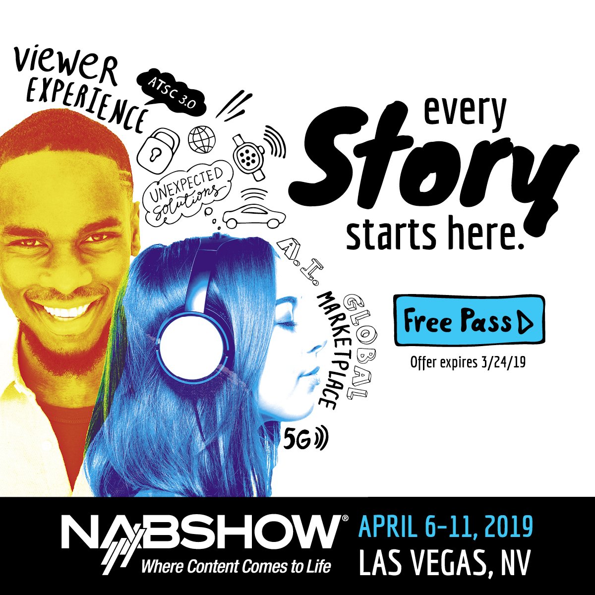 tvONEusa's tweet image. Join tvONE at #NABSHOW! Find us at booth C1159. Register for FREE now with our code LV2683: registration.experientevent.com/ShowNAB191/Flo…