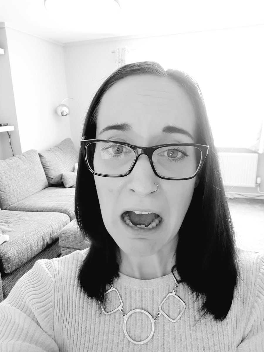 help_sbs's tweet image. Our Steph's working from home this morning. . . 

Here's her "please stop singing neighbour" face 🙊🙉🙈

Happy Friday all 😆

#FridayFeeling #FridayThoughts #workingmoms #flexibleworking