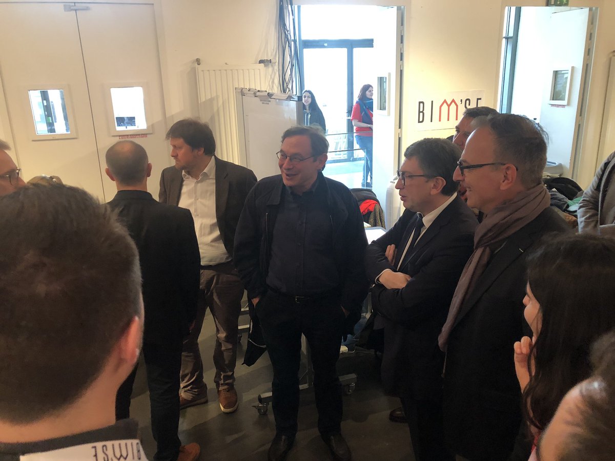 Concours <a href="/bimsaintetienne/">BIM'SE</a> à <a href="/ensase/">Asterius</a> en présence de <a href="/btabaka/">Benoit Tabaka</a>, Directeur des relations institutionnelles et des politiques publiques <a href="/GoogleEnFrance/">Google en France</a>, Francis Lew, Représentant <a href="/MinistereCC/">Ministère de la Culture 🇫🇷</a>,  <a href="/porte_jacques/">Jacques Porte</a>, Directeur @ENSASE_officiel.  Un sujet : réhabilitation du #théâtreBeaulieu