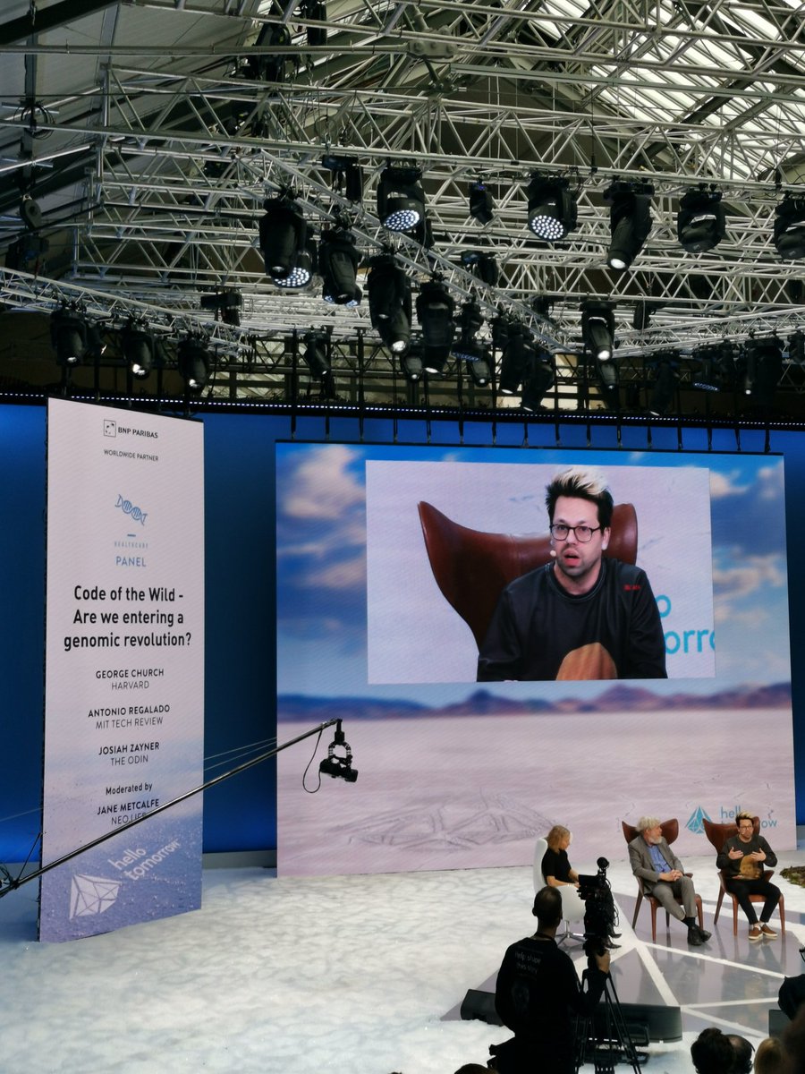 hellotmrc's tweet image. &quot;Secret of longevity of Josiah Zayner (@4LOVofScience): scotch.&quot; 😉 Follow the brilliant conversation of the @CODEoftheWILD panel LIVE on YouTube. #HTSummit #geneengineering #genomicrevolution