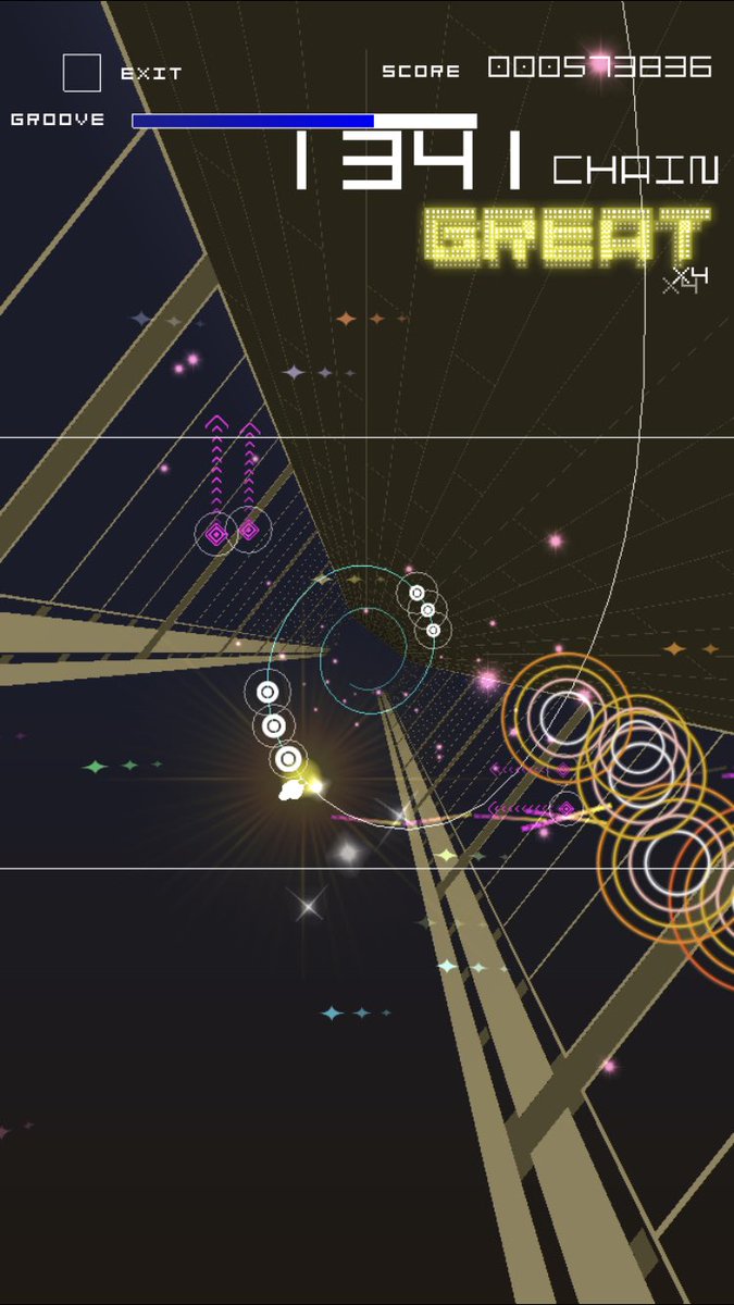 Tanj0123's tweet image. #グルコス演出ネタ ：ってゐ！（その2）

「かごめかごめ」のシーンと「東方永夜抄」の5面、最終面の背景。

#グルコス
#グルオリ