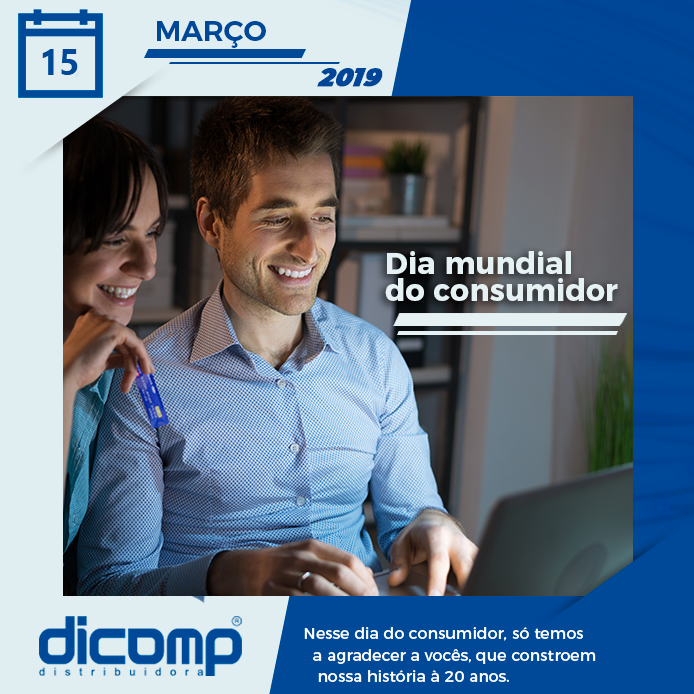 DicompDistribui's tweet photo. Nesse dia do consumidor, só temos a agradecer a vocês, que constroem nossa história à 20 anos. https://t.co/uhm7JznSEP