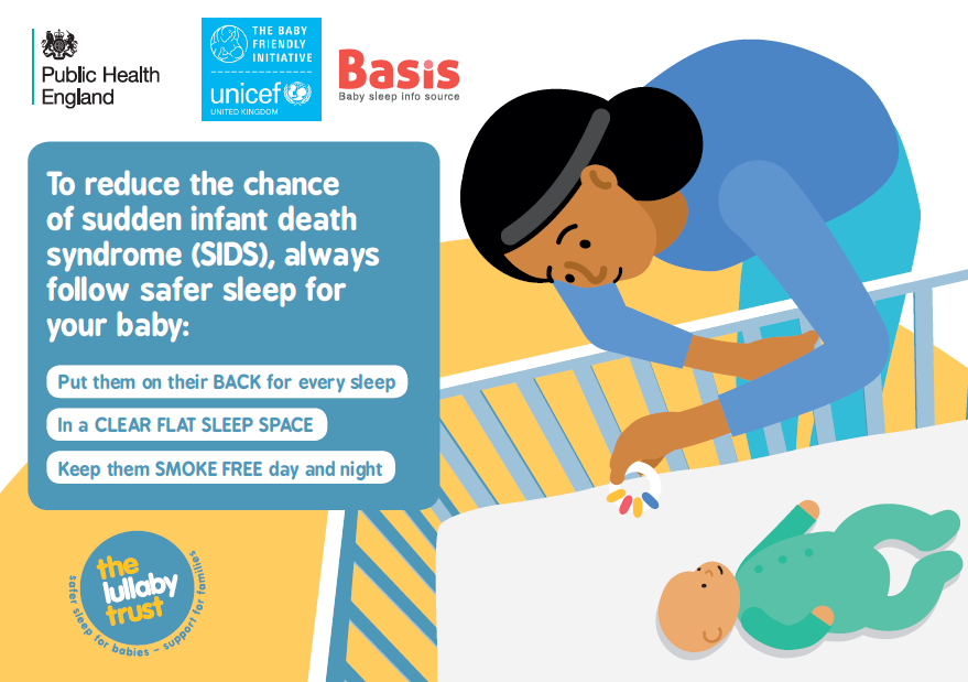 This week is safer sleep week, learn how to reduce the risk of sudden infant death syndrome (SIDS) and how to co-sleep more safely here  socsi.in/eiDeZ