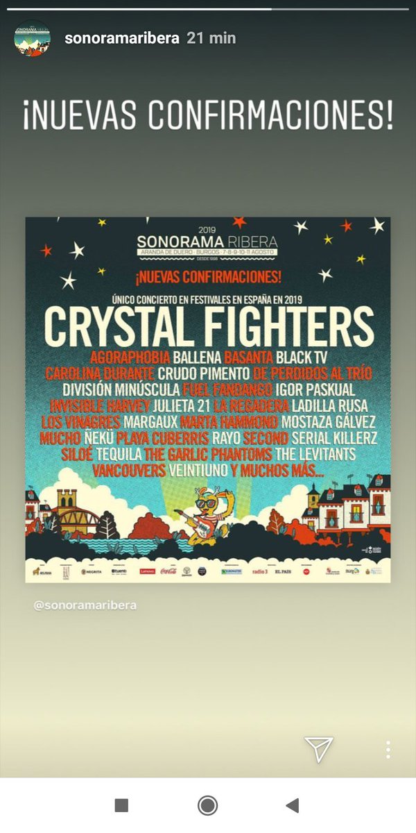 FFandangoSpain's tweet photo. Viernes de confirmación! @fuelfandango estará en @sonoramaribera 2019!! 🤘💃⚡ https://t.co/n7mkKmzfYF