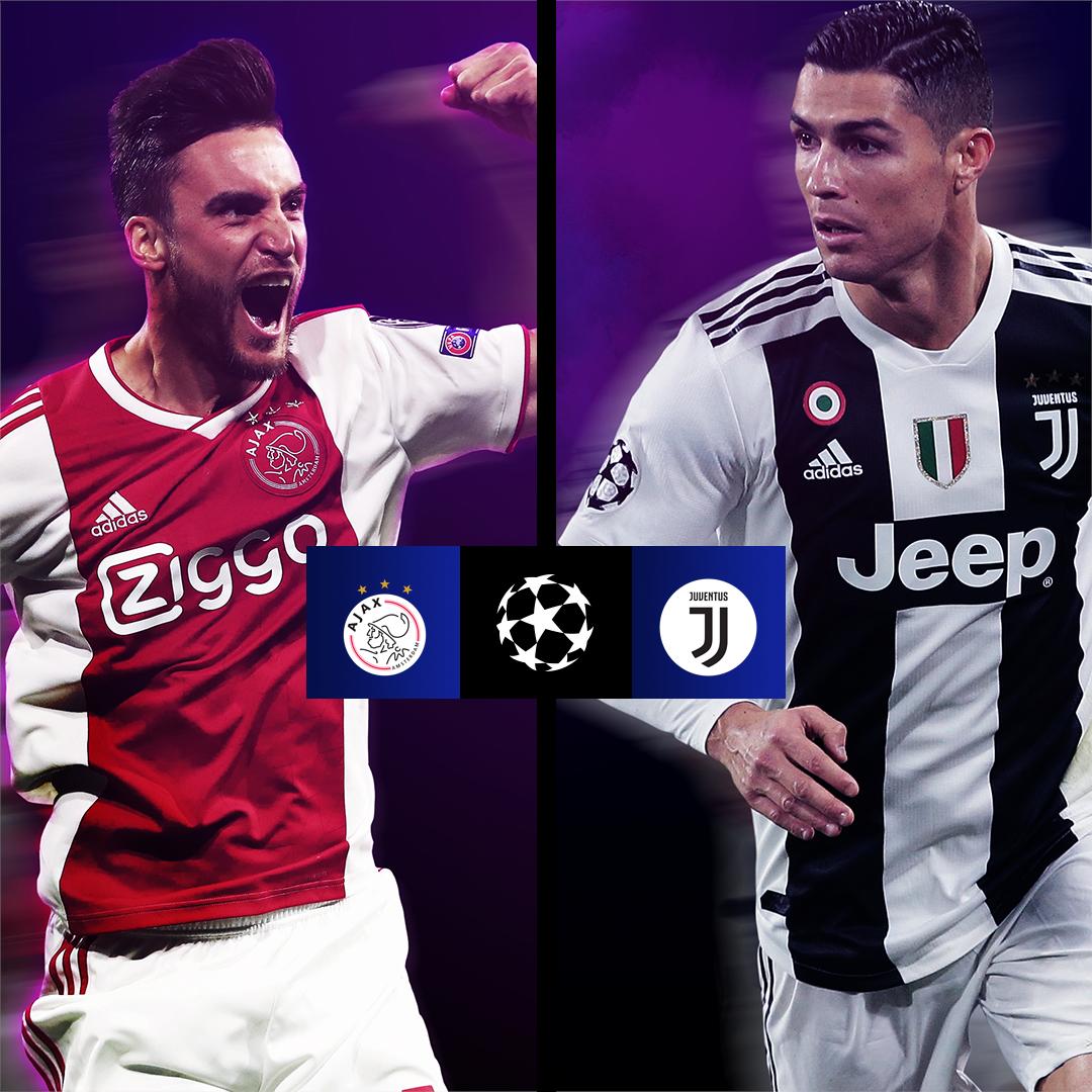 UCL QF 18/19 | Ajax Vs Juventus D1sgWDLXQAEY-m9