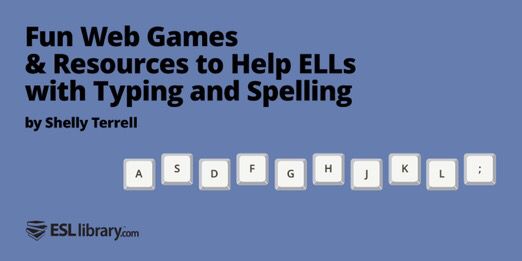 ShellTerrell's tweet photo. Fun Web Games and Resources to Help Students Type and Spell More Accurately https://t.co/9eIjpEF7oM #edchat #esl #ells #teflchat #ellchat #edtech #elearning #cs https://t.co/K3HqM4Ltrj