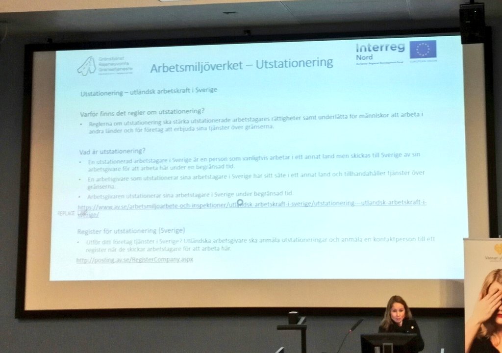 Tuula Ajanki kertoo, mitä lomakkeita pitää täyttää, kun yrittäjä lähettää työntekijöitä Suomesta Ruotsiin (esim. A1 ETK:lta+Ilmoitus lähetetyistä työntekijöistä Arbetsmiljöverketille).