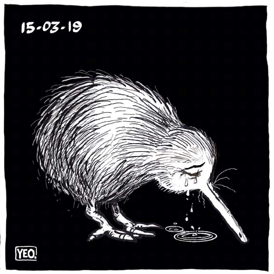 49 dead in terrorist attacks on mosques in Christchurch New Zealand. Absolutely horrific. Thoughts and love go out to all my fellow kiwis wo have been affected. Kia kaha Otautahi 🥀🥀🥀