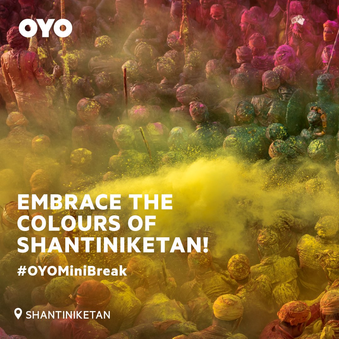 oyorooms's tweet photo. Witness this quaint city draped in traditional colours for Holi. Book to begin your Holi #OYOMiniBreak and we’ll keep your perfect space ready. To book now, click: https://t.co/rDjjsQb2Hf

#Holi2019 #colours #friends #travel #OYOTravels #culture #Indiatravel https://t.co/fXGxZouMlb