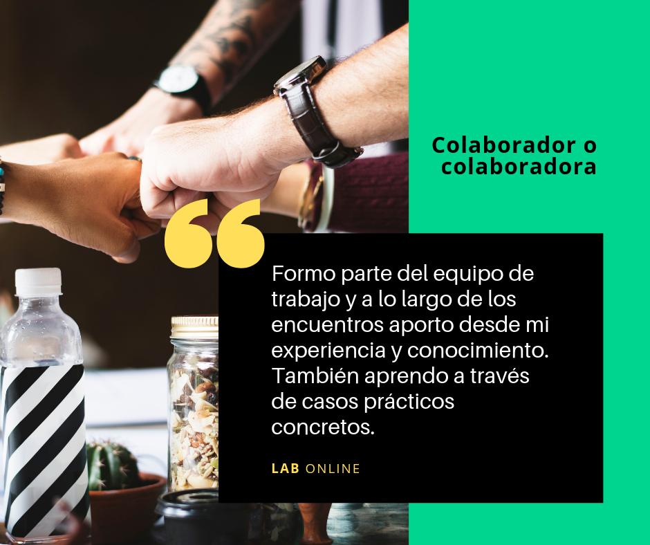 somostheselflab's tweet image. ¿Te gustaría participar del #LABonline sobre #Sociocracia y #Equiposcolaborativos que daremos en @EscuelaEne ? 
Puedes participar como COLABORADOR O PROMOTOR

¿Más información? bit.ly/2GPeJe7