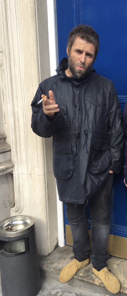 liam gallagher barbour