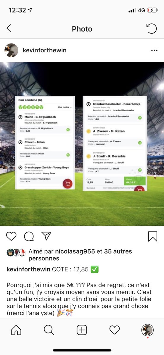 KevinForTheWin_'s tweet image. Un bon fun a 12,85 qui passe creme, avec un petit clin d'oeil a mon conseiller en tennis, parce que j'y connais rien 

Cote : 12,85

#Pronos #FDJ #Betclic #Unibet #Bet #TeamParieur #Analyse #Foot #Easy #Money #Pronostics #Football #Win #Montante