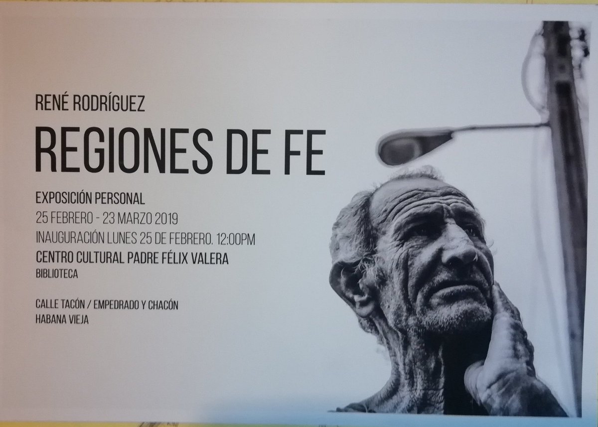 Exposición personal de René Rodríguez!!! Una lectura de la poética del humanismo!!