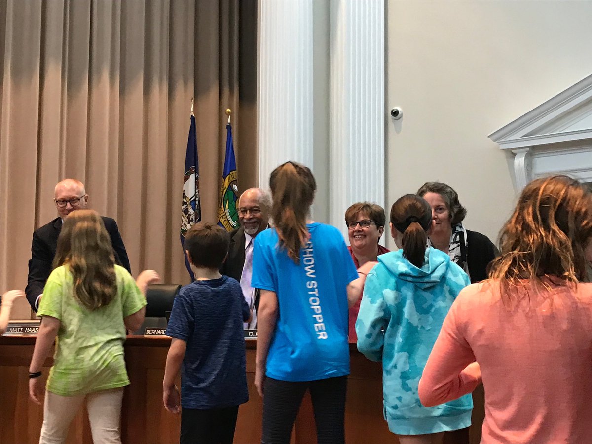 So proud of our SRE Community Service Club - recognized for their service at last nights school board meeting!  Way to go!!