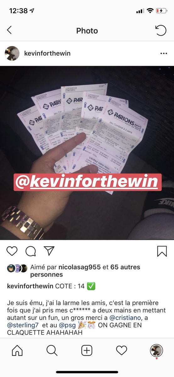 KevinForTheWin_'s tweet image. Apres autant de victoire, on s'est permis une petite folie, avec une cote a 14, pour une mise de 50€. 

Cote : 14

#Pronos #FDJ #Betclic #Unibet #Bet #TeamParieur #Analyse #Foot #Easy #Money #Pronostics #Football #Win #Montante