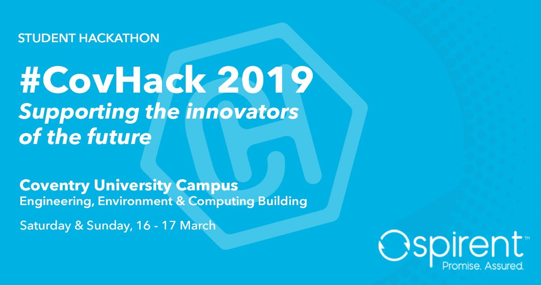 MB_Spirent's tweet photo. #CovHack2019 is a great way for students of all skill levels to start building for a future in technology. Weโre excited to be supporting @CovHack at Coventry University to help find the next generation of tech innovators.ย https://t.co/6mvYArjpCPย #sponsor #hackathon #STEM https://t.co/uDUOJLiER2