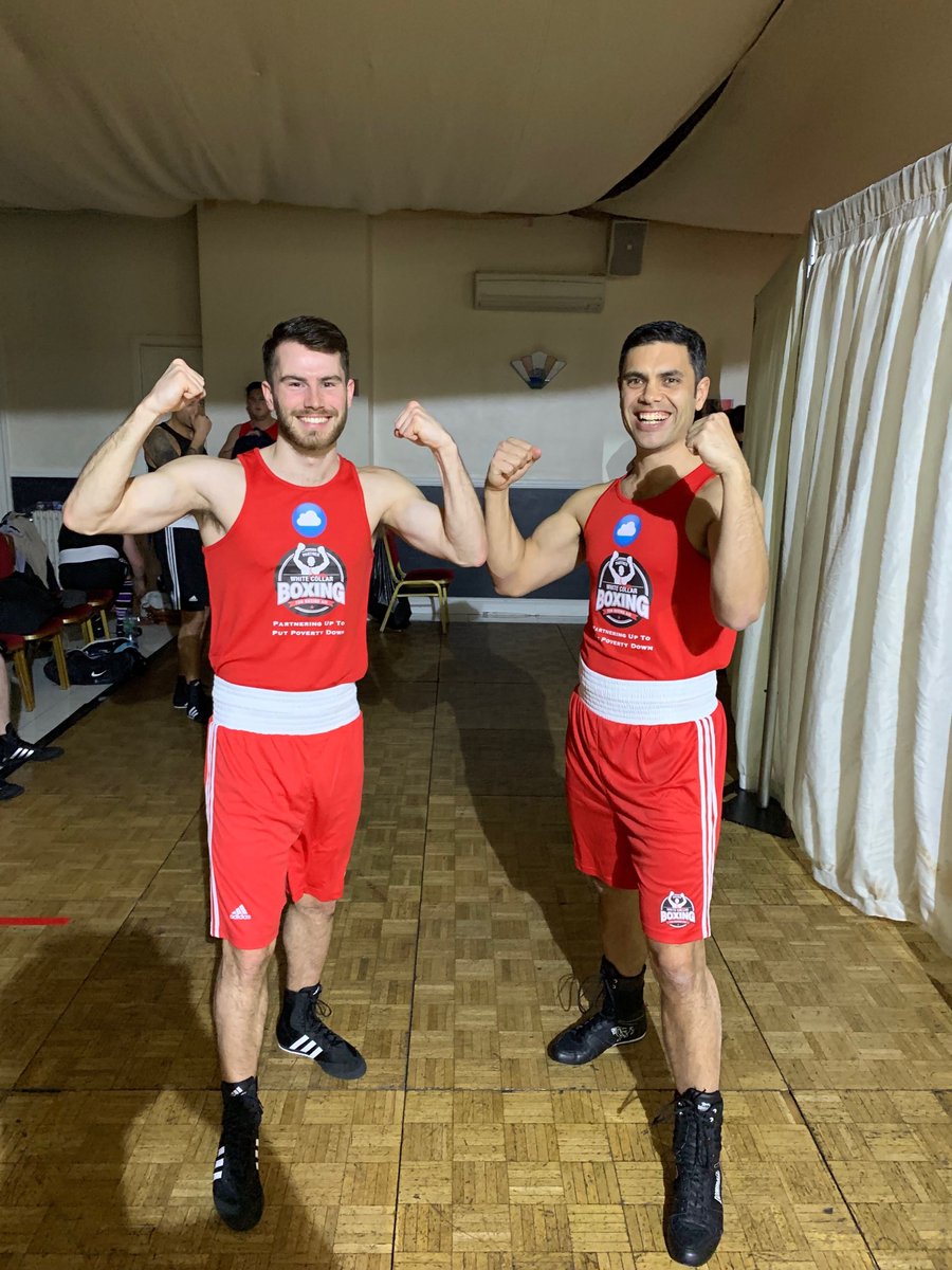 BrightGen's tweet image. An amazing evening at #PartnerBoxing hosted by @SFPartnerEvents at @TroxyLondon in London last night #TeamBrightGen &apos;s very own &apos;Marvellous&apos; Mark Caldwell and Stuart &apos;The Bomber&apos; Barber put on great performances as well as everyone else involved! Here are our Boxers beforehand!