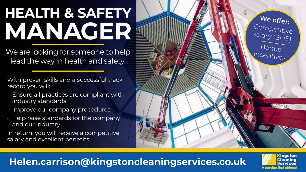 We are recruiting......