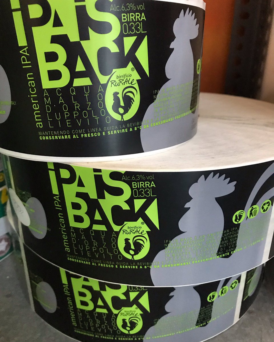 BRurale's tweet photo. Ecco qual è la nostra ultima "luppolata #novità" che vi avevamo preannunciato!
La nostra #birra #IPAisBack5 parte lunedì dal birrificio, in fusto e in bottiglia, verso i vostri locali preferiti😀
💚MA GIÀ DOMANI #16marzo SARÀ UNA DELLE 3 BIRRE ALLA SPINA QUI DA NOI IN TAPROOM! https://t.co/YB96awlBGs