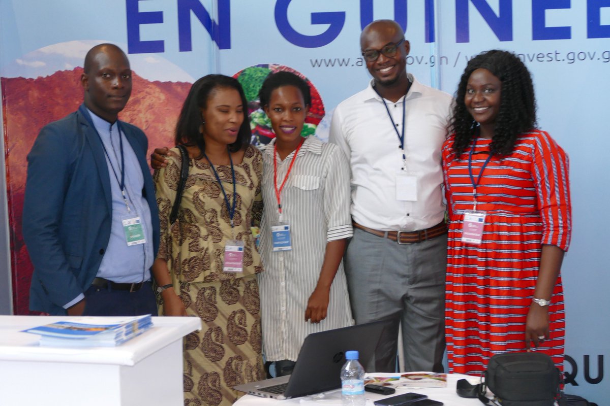 Invest_in_Gn's tweet photo. #APIP s'est investi énormément pour l'organisation du @SADEN_GN
Nous remercions tous ceux qui ont participé à la réussite de ce grand événement dont la visée était de faire la promotion de l'entrepreneuriat en Guinée
#SADEN2019 #InvestirEnGuinée🇬🇳 ##AGUIP #MPP #gouvernementGN https://t.co/gGGlDK95cj