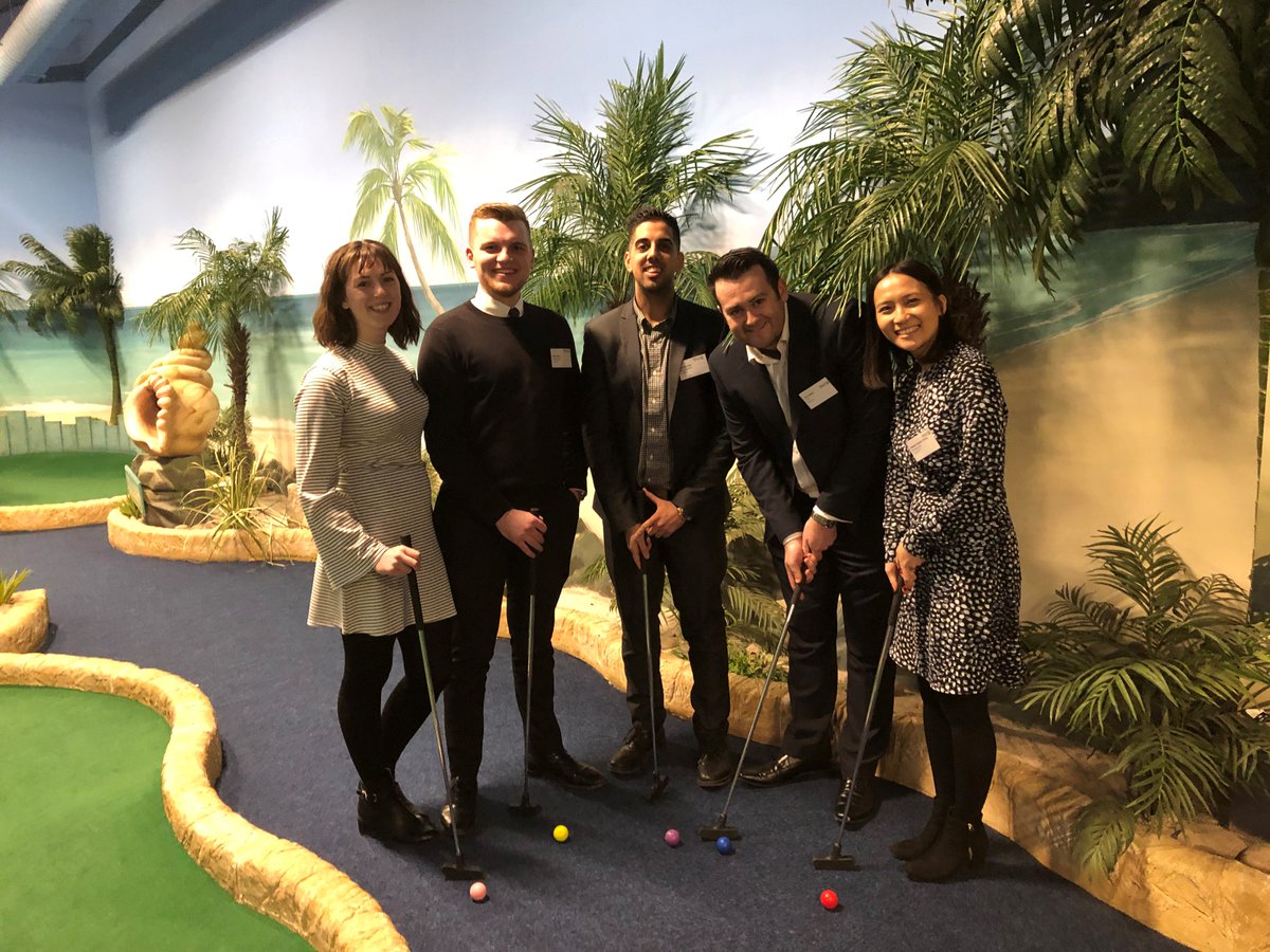 InTouchGeldards's tweet photo. Thank you to everyone who came to the Midlands Launch Event at Studio One Bar and Paradise Island Golf last night, we hope everyone had a fantastic time. Well done to Teams 5 and 6 for scoring the highest at the mini golf! https://t.co/Mdv15459y8