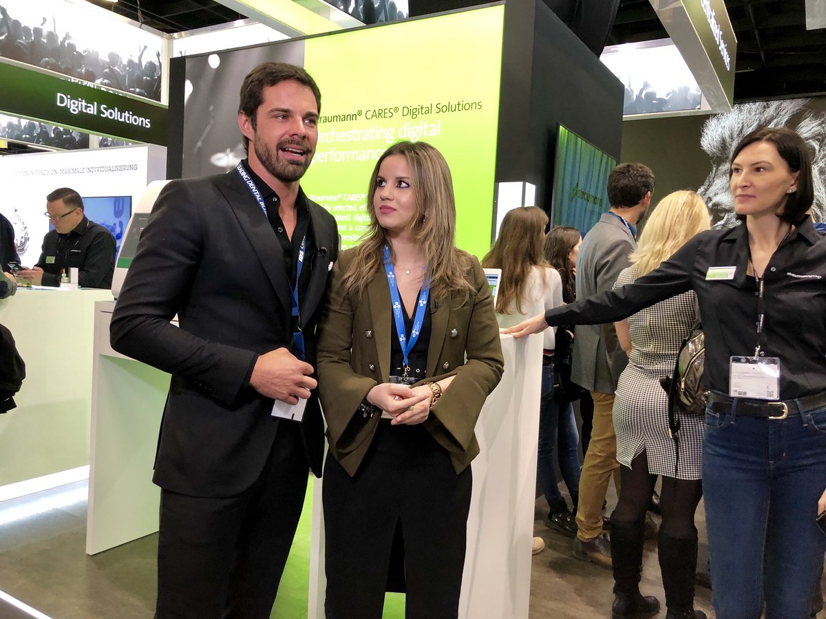 mponto's tweet image. Morning at #ids2019 including #straumann interviews with @orthostyle, Hugo Madeira, Diana de Macedo and more! #dentistry #dentalimplant