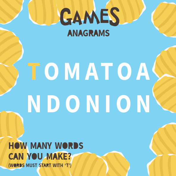 It's #Friday! Here's a brainteaser for you...

#Crisps #Game